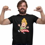Fashion, accesorii si bijuterii - Barbati - Imbracaminte - Tricouri si bluze barbati - Tricou Barbati Captain Underpants Harold Hutchins Aventurile Capitanului Chilot, negru, marime M - Infinity.ro