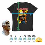 Fashion, accesorii si bijuterii - Barbati - Imbracaminte - Tricouri si bluze barbati - Tricou Barbati Iron Maiden Homer The Simpsons, negru, marime XL - Infinity.ro