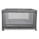 Casa si Gradina - Mobilier - Mobilier copii - Patuturi copii - Patut Pliabil de Calatorie Milly Mally Mirage, Nivel Reglabil, Roti si Geanta Transport, Grey - Infinity.ro