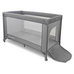 Casa si Gradina - Mobilier - Mobilier copii - Patuturi copii - Patut Pliabil de Calatorie Milly Mally Mirage, Nivel Reglabil, Roti si Geanta Transport, Grey - Infinity.ro