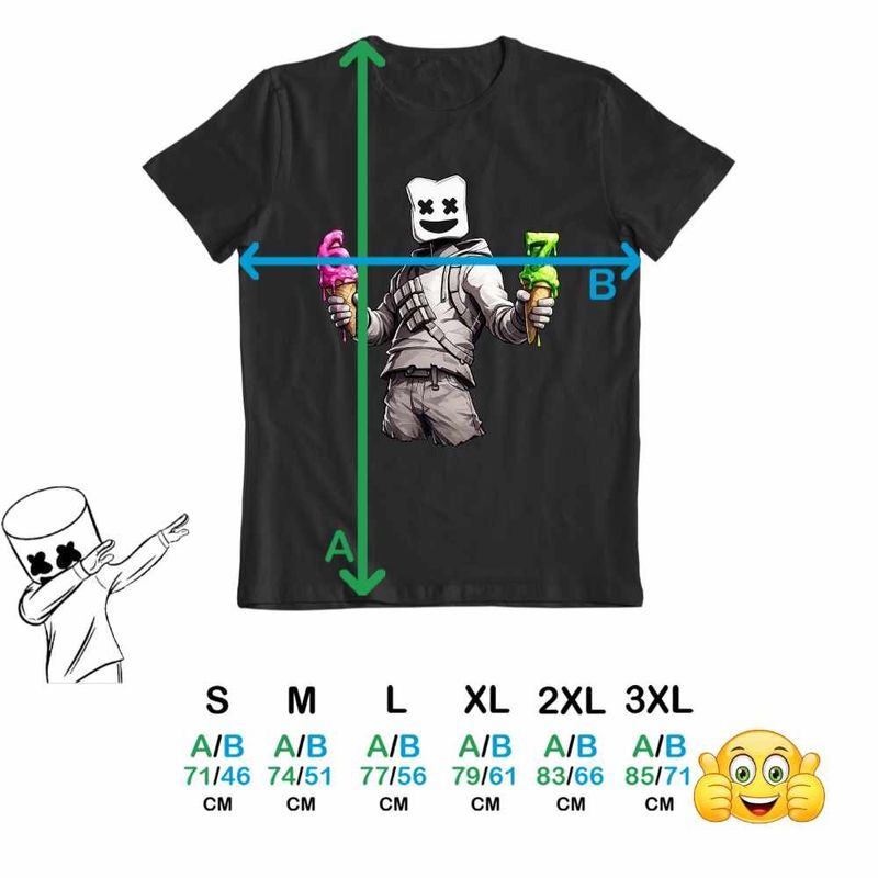 Fashion, accesorii si bijuterii - Barbati - Imbracaminte - Tricouri si bluze barbati - Tricou Barbati Marshmello Six Seven 67, negru, marime L - Infinity.ro