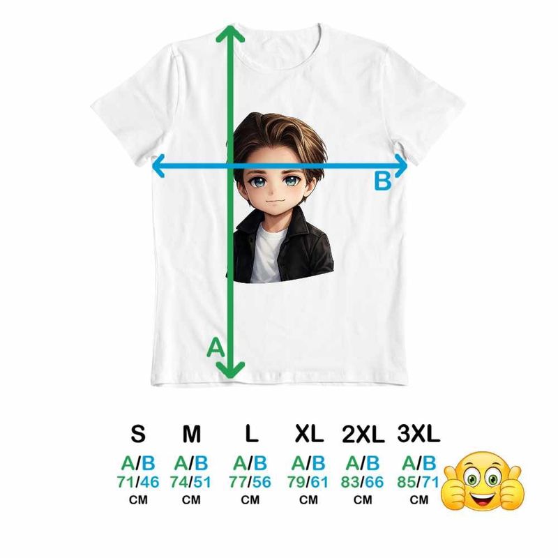Fashion, accesorii si bijuterii - Barbati - Imbracaminte - Tricouri si bluze barbati - Tricou Barbati Kygo Anime Cartoon, alb, marime M - Infinity.ro