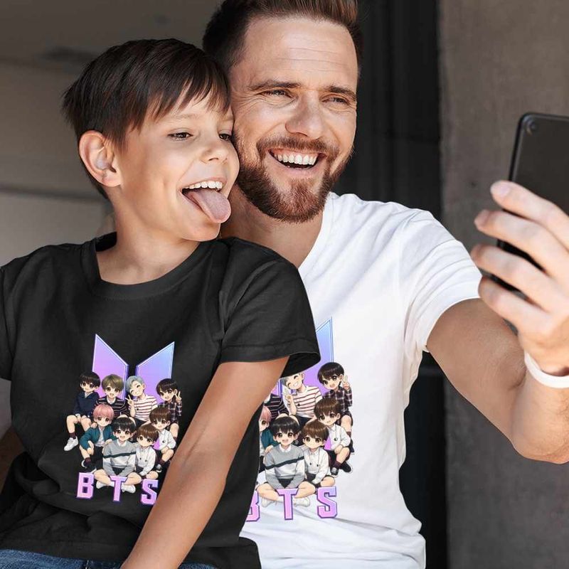 Fashion, accesorii si bijuterii - Barbati - Imbracaminte - Tricouri si bluze barbati - Tricou Barbati BTS Kpop Party Arirang, negru, marime XL - Infinity.ro