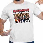 Fashion, accesorii si bijuterii - Barbati - Imbracaminte - Tricouri si bluze barbati - Tricou Barbati Iron Maiden Wasted Years, alb, marime XL - Infinity.ro