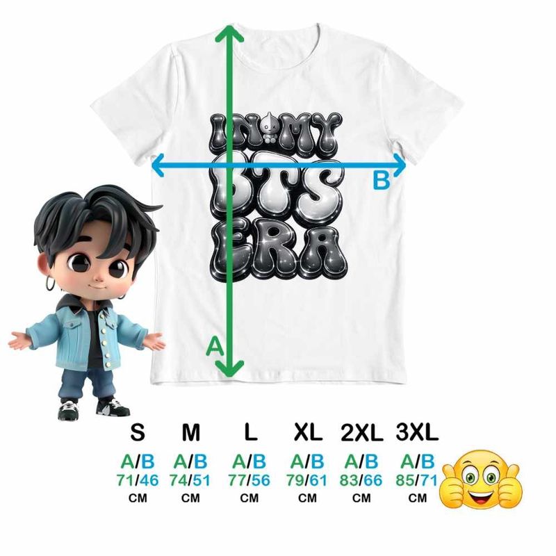 Fashion, accesorii si bijuterii - Barbati - Imbracaminte - Tricouri si bluze barbati - Tricou Barbati BTS Kpop Era, alb, marime XL - Infinity.ro
