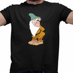 Fashion, accesorii si bijuterii - Barbati - Imbracaminte - Tricouri si bluze barbati - Tricou Barbati Alba ca Zapada Rusinosul, negru, marime S - Infinity.ro