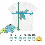 Fashion, accesorii si bijuterii - Barbati - Imbracaminte - Tricouri si bluze barbati - Tricou Barbati James Monsters University, alb, marime L - Infinity.ro