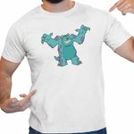 Fashion, accesorii si bijuterii - Barbati - Imbracaminte - Tricouri si bluze barbati - Tricou Barbati James Monsters University, alb, marime L - Infinity.ro
