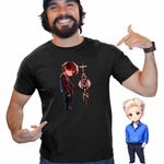Fashion, accesorii si bijuterii - Barbati - Imbracaminte - Tricouri si bluze barbati - Tricou Barbati Taemin K-Pop Demon, negru, marime 3XL - Infinity.ro