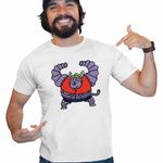Fashion, accesorii si bijuterii - Barbati - Imbracaminte - Tricouri si bluze barbati - Tricou Barbati Dog Man Big Jim Captain Underpants Chilot, alb, marime M - Infinity.ro