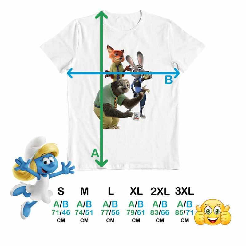 Fashion, accesorii si bijuterii - Barbati - Imbracaminte - Tricouri si bluze barbati - Tricou Barbati Zootopia Judy Nick Flash, alb, marime 3XL - Infinity.ro