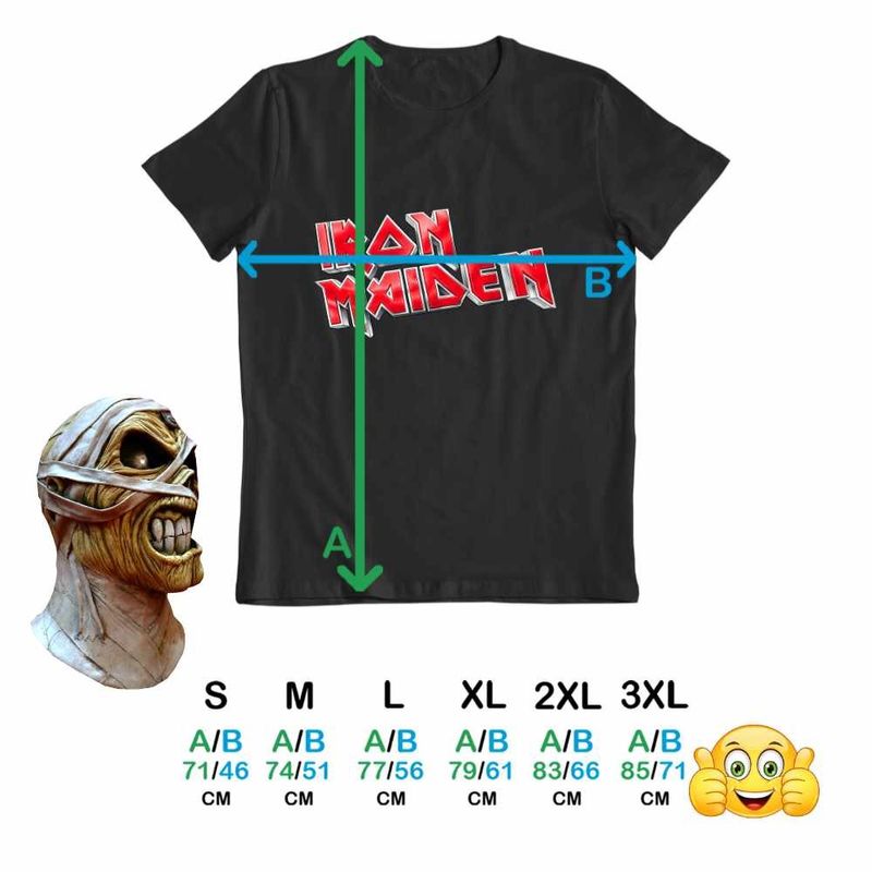 Fashion, accesorii si bijuterii - Barbati - Imbracaminte - Tricouri si bluze barbati - Tricou Barbati Iron Maiden Heavy Metal, negru, marime XL - Infinity.ro