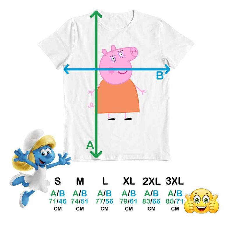 Fashion, accesorii si bijuterii - Barbati - Imbracaminte - Tricouri si bluze barbati - Tricou Barbati Mama Purcelusa Peppa Pig, alb, marime 2XL - Infinity.ro