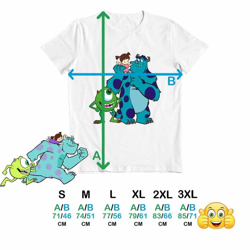 Fashion, accesorii si bijuterii - Barbati - Imbracaminte - Tricouri si bluze barbati - Tricou Barbati Monsters James Mike Boo, alb, marime XL - Infinity.ro