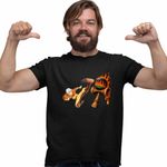 Fashion, accesorii si bijuterii - Barbati - Imbracaminte - Tricouri si bluze barbati - Tricou Barbati Avatar Kendama Last Airbender, negru, marime M - Infinity.ro