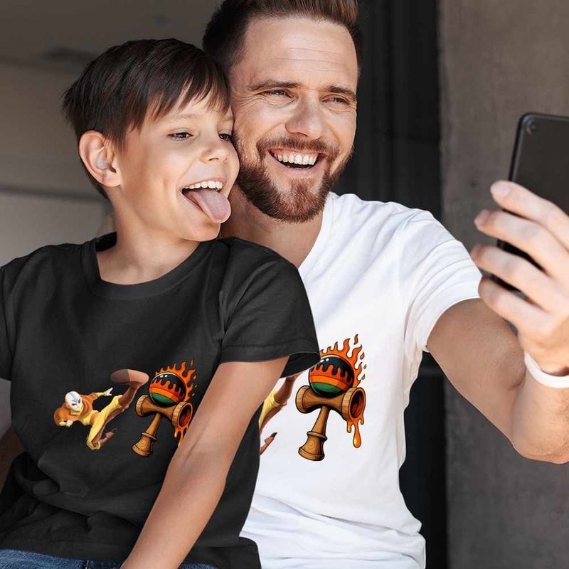 Fashion, accesorii si bijuterii - Barbati - Imbracaminte - Tricouri si bluze barbati - Tricou Barbati Avatar Kendama Last Airbender, negru, marime M - Infinity.ro