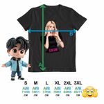Fashion, accesorii si bijuterii - Barbati - Imbracaminte - Tricouri si bluze barbati - Tricou Barbati Jeon Somi Merch Kpop, negru, marime 2XL - Infinity.ro