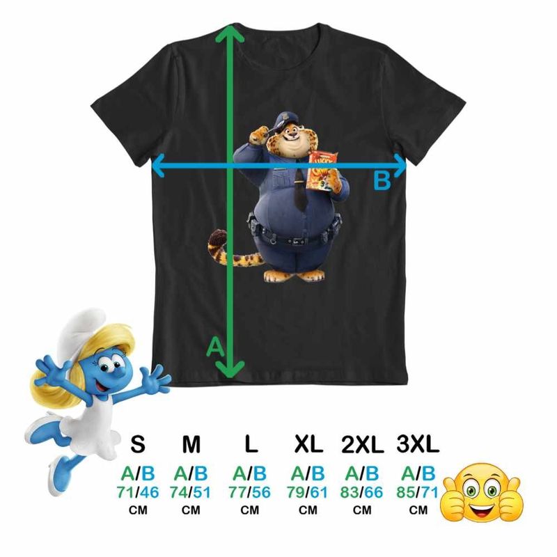 Fashion, accesorii si bijuterii - Barbati - Imbracaminte - Tricouri si bluze barbati - Tricou Barbati Zootopia Gheruta Tigru Politist, negru, marime S - Infinity.ro