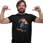 Fashion, accesorii si bijuterii - Barbati - Imbracaminte - Tricouri si bluze barbati - Tricou Barbati Zootopia Gheruta Tigru Politist, negru, marime S - Infinity.ro