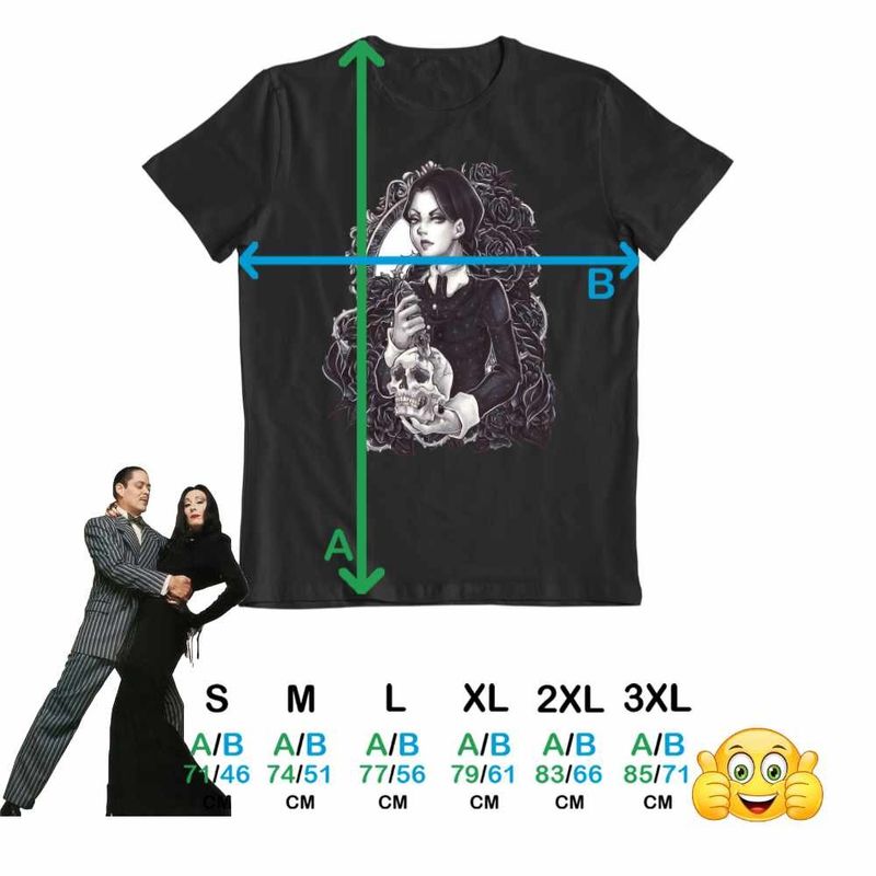 Fashion, accesorii si bijuterii - Barbati - Imbracaminte - Tricouri si bluze barbati - Tricou Barbati Familia Addams Wednesday Craniu Cutit Shakespeare Horror, negru, marime M - Infinity.ro