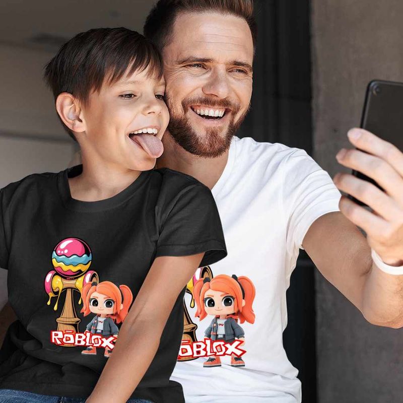 Fashion, accesorii si bijuterii - Barbati - Imbracaminte - Tricouri si bluze barbati - Tricou Barbati Kendama Roblox Gamer Trial, negru, marime XL - Infinity.ro