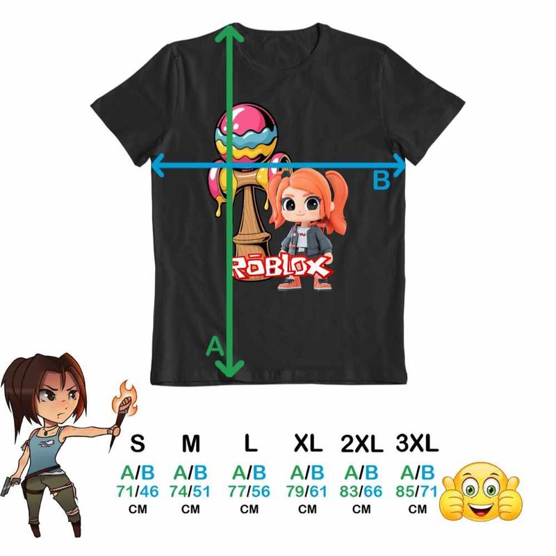 Fashion, accesorii si bijuterii - Barbati - Imbracaminte - Tricouri si bluze barbati - Tricou Barbati Kendama Roblox Gamer Trial, negru, marime XL - Infinity.ro
