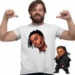 Fashion, accesorii si bijuterii - Barbati - Imbracaminte - Tricouri si bluze barbati - Tricou Barbati Playboi Carti Sky, alb, marime 3XL - Infinity.ro