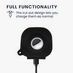 Laptop, Telefoane si Tablete - Wearables si gadgeturi - Wearables - Accesorii wearables - Husa casti Kwmobile pentru Beats Fit Pro, protectie la zgarieturi, Silicon, negru - Infinity.ro