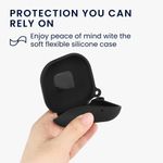 Laptop, Telefoane si Tablete - Wearables si gadgeturi - Wearables - Accesorii wearables - Husa casti Kwmobile pentru Beats Fit Pro, protectie la zgarieturi, Silicon, negru - Infinity.ro