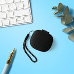 Laptop, Telefoane si Tablete - Wearables si gadgeturi - Wearables - Accesorii wearables - Husa casti Kwmobile pentru Anker Soundcore P20i, protectie la zgarieturi, Silicon, negru - Infinity.ro