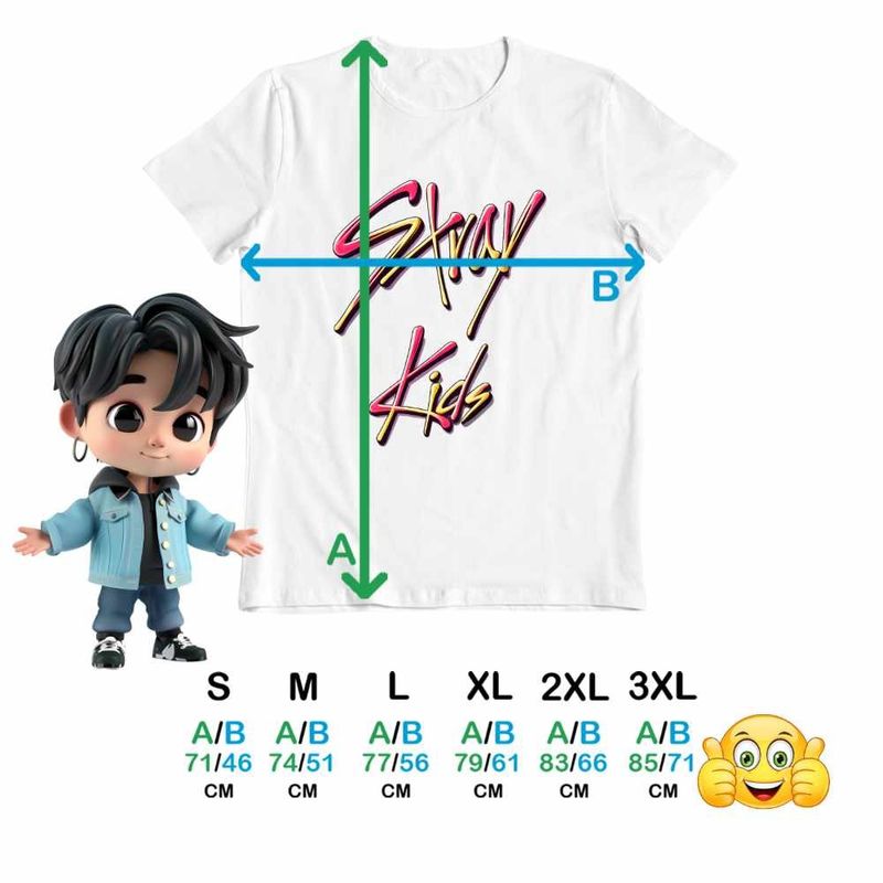Fashion, accesorii si bijuterii - Barbati - Imbracaminte - Tricouri si bluze barbati - Tricou Barbati Stray Kids Kpop Merch, alb, marime 3XL - Infinity.ro