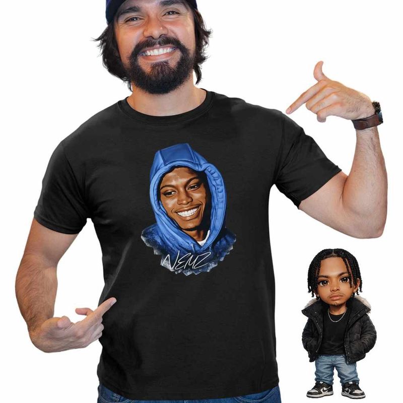 Fashion, accesorii si bijuterii - Barbati - Imbracaminte - Tricouri si bluze barbati - Tricou Barbati Nemzzz Hip Hop Party, negru, marime S - Infinity.ro