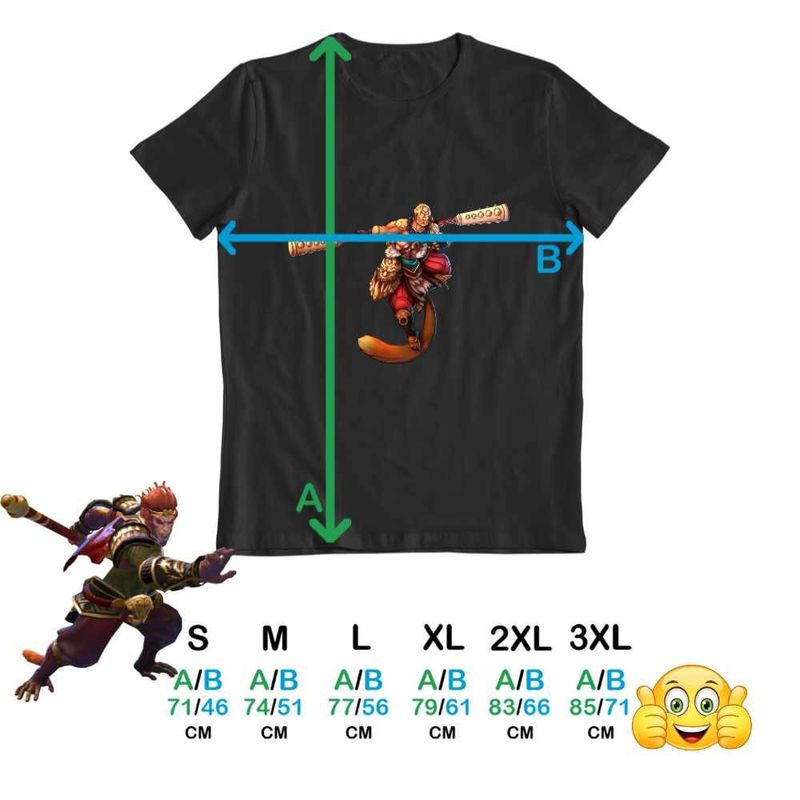 Fashion, accesorii si bijuterii - Barbati - Imbracaminte - Tricouri si bluze barbati - Tricou Barbati Wukong War General Boss Level Maimuta, negru, marime S - Infinity.ro