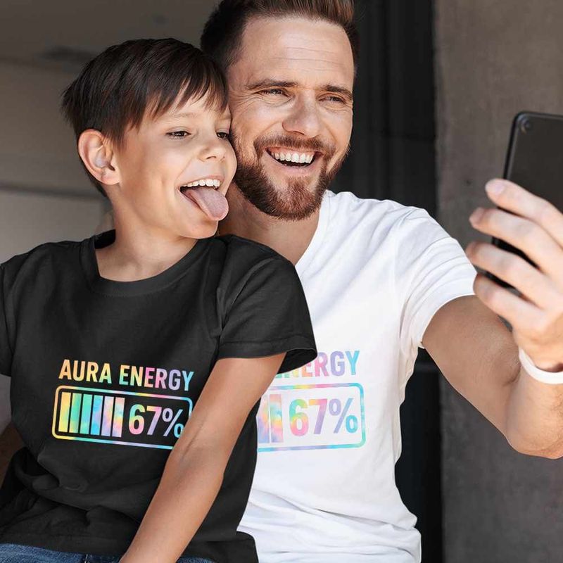 Fashion, accesorii si bijuterii - Barbati - Imbracaminte - Tricouri si bluze barbati - Tricou Barbati Six Seven Aura Energy 67, negru, marime M - Infinity.ro