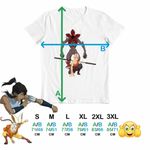 Fashion, accesorii si bijuterii - Barbati - Imbracaminte - Tricouri si bluze barbati - Tricou Barbati Avatar Stranger Things Demogorgon Upside Down, alb, marime 2XL - Infinity.ro