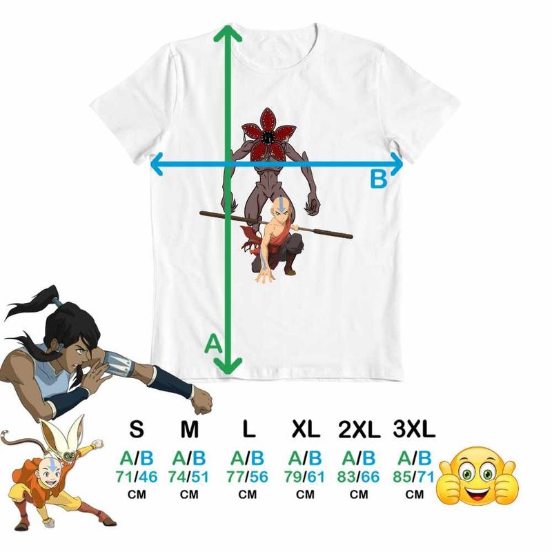 Fashion, accesorii si bijuterii - Barbati - Imbracaminte - Tricouri si bluze barbati - Tricou Barbati Avatar Stranger Things Demogorgon Upside Down, alb, marime 2XL - Infinity.ro