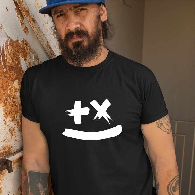 Fashion, accesorii si bijuterii - Barbati - Imbracaminte - Tricouri si bluze barbati - Tricou Barbati Martin Garrix Plus Vibe Symbol, negru, marime 3XL - Infinity.ro