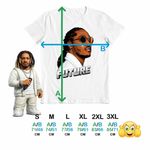 Fashion, accesorii si bijuterii - Barbati - Imbracaminte - Tricouri si bluze barbati - Tricou Barbati Future Rapper Trap Music, alb, marime L - Infinity.ro