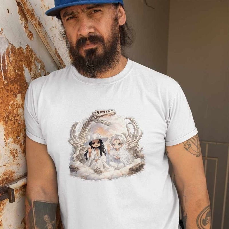 Fashion, accesorii si bijuterii - Barbati - Imbracaminte - Tricouri si bluze barbati - Tricou Barbati Empire Of The Sun Eden, alb, marime XL - Infinity.ro