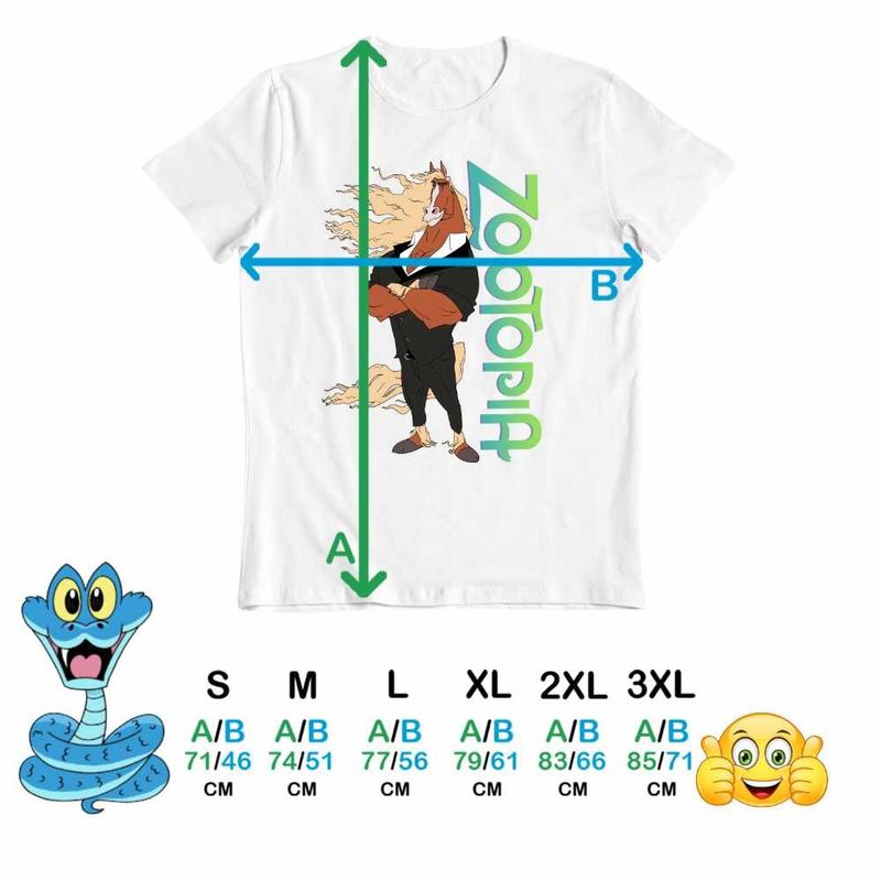 Fashion, accesorii si bijuterii - Barbati - Imbracaminte - Tricouri si bluze barbati - Tricou Barbati Zootopia Winddancer Cal Primar Dansator Zootropolis, alb, marime 2XL - Infinity.ro