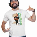 Fashion, accesorii si bijuterii - Barbati - Imbracaminte - Tricouri si bluze barbati - Tricou Barbati Zootopia Winddancer Cal Primar Dansator Zootropolis, alb, marime 2XL - Infinity.ro