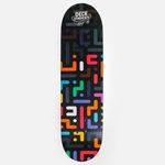 Sport si Outdoor - Role, trotinete si skateboard - Placi de rulat - Skateboard - Skateboard Negru cu Model Labirint, 71x19,5 cm - Infinity.ro