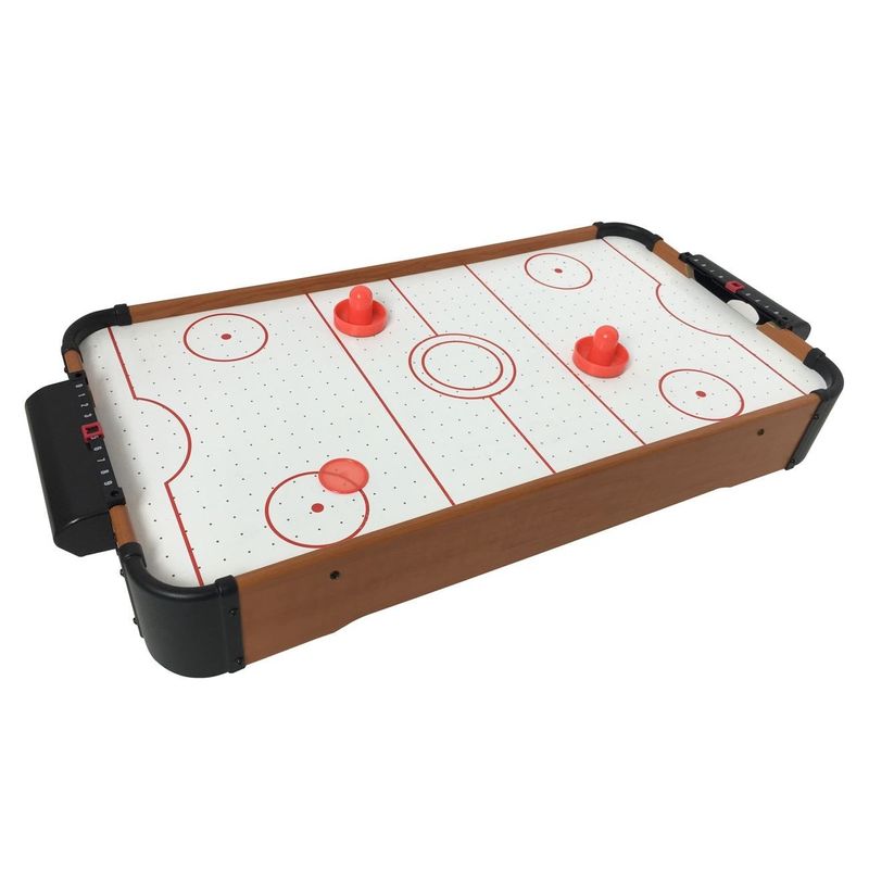 Sport si Outdoor - Alte sporturi - Mese fusball - Masa Air Hockey 51x31x10cm, Set cu 2 Pucuri si 2 Discuri - Infinity.ro