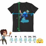 Fashion, accesorii si bijuterii - Barbati - Imbracaminte - Tricouri si bluze barbati - Tricou Barbati Kendama Zootopia Gary Judy Politist Sarpe Iepure, negru, marime XL - Infinity.ro