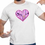 Fashion, accesorii si bijuterii - Barbati - Imbracaminte - Tricouri si bluze barbati - Tricou Barbati Jeon Somi Love Kpop Merch, alb, marime L - Infinity.ro