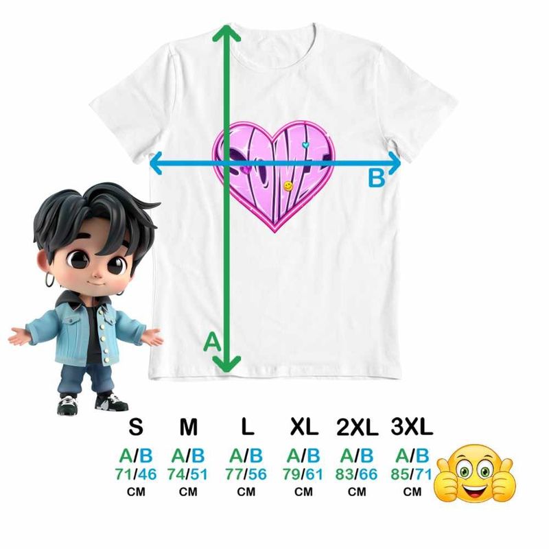 Fashion, accesorii si bijuterii - Barbati - Imbracaminte - Tricouri si bluze barbati - Tricou Barbati Jeon Somi Love Kpop Merch, alb, marime L - Infinity.ro