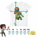 Fashion, accesorii si bijuterii - Barbati - Imbracaminte - Tricouri si bluze barbati - Tricou Barbati Kendama Minecraft Creeper Trial, alb, marime XL - Infinity.ro