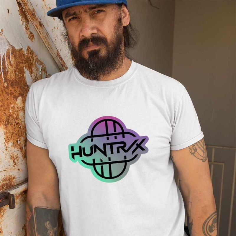 Fashion, accesorii si bijuterii - Barbati - Imbracaminte - Tricouri si bluze barbati - Tricou Barbati Huntrix Simbol Kpop Demon Hunters, alb, marime XL - Infinity.ro