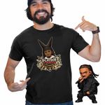 Fashion, accesorii si bijuterii - Barbati - Imbracaminte - Tricouri si bluze barbati - Tricou Barbati Playboi Carti Magnolia, negru, marime L - Infinity.ro