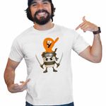 Fashion, accesorii si bijuterii - Barbati - Imbracaminte - Tricouri si bluze barbati - Tricou Barbati Lamput Cappuccino Assassino Naruto, alb, marime XL - Infinity.ro